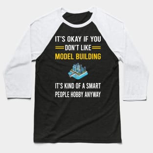 Smart People Hobby Model Building Builder Baseball T-Shirt